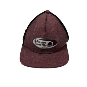 Sunset surf shack Montauk NY baseball hat trucker hat